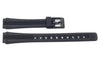 Genuine Casio Black Resin 15.5/13mm Watch Strap- 71606922