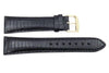 Movado Genuine Black Lizard Leather 22mm Watch Strap
