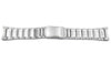 Citizen Silver Tone Stainless Steel Push Button Clasp 24mm Watch Bracelet