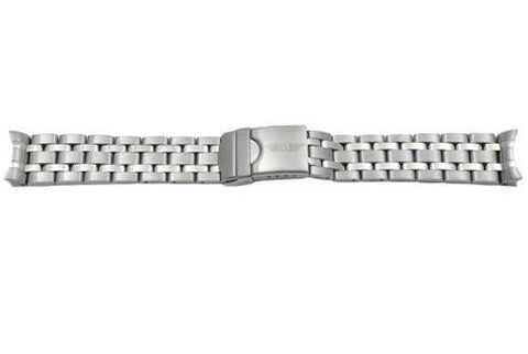 Swiss Army Chrono Silver Tone Stainless Steel 20mm Watch Bracelet - Discontinued