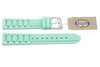 Fossil Mint Silicone Link Style 18mm Watch Strap