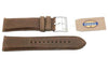 Fossil Tan Genuine Smooth Leather 24mm Watch Strap