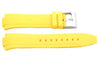 Kenneth Cole Yellow Polyurethane 24/12mm Watch Band