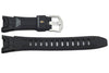 Genuine Casio Sport Black Resin 23/15mm Watch Strap