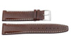 Citizen Eco-Drive Genuine Smooth Brown Leather 22mm Watch Strap