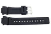 Hadley Roma Casio G-Shock Style Black Polyurethane 16mm Watch Strap