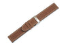 Swiss Army Vivante Series Smooth Brown Leather 20mm Watch Strap