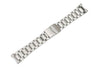 Swiss Army Maverick II Silver Tone Stainless Steel Watch Bracelet