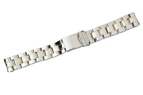 Swiss Army Officer 1884 Series Dual Tone 20mm Watch Bracelet