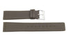 Skagen Style Brown Smooth Leather 22mm Watch Strap