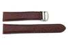 Genuine Wyoming Buffalo Leather Remborde Constructed Deployment Watch Strap image