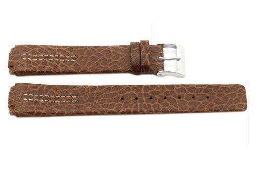 Genuine Leather Watch Strap Replacement for Skagen 433lslc, 433lgl1 - Attaches With Spring Bars