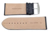 Genuine Leather Crocodile Grain Texture Extra Wide 34mm Watch Band image
