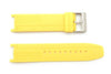 Kenneth Cole 17mm Yellow Polyurethane Watch Band