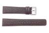 Kenneth Cole Genuine Brown Textured Leather 22mm Watch Band