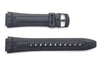 Genuine Casio Black Resin 24/18mm Watch Strap- 10117230