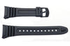 Genuine Casio Black Resin 26mm Watch Strap- 10076822