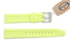 Fossil Yellow Silicone 18mm Watch Strap