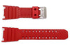 Genuine Casio G-Shock Red Resin 30mm Watch Band- 10280341
