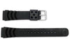 Seiko Black Synthetic Rubber "Monster" Diver 20mm Watch Band