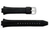 Genuine Casio Black Resin 24/13mm Watch Strap- 10224048