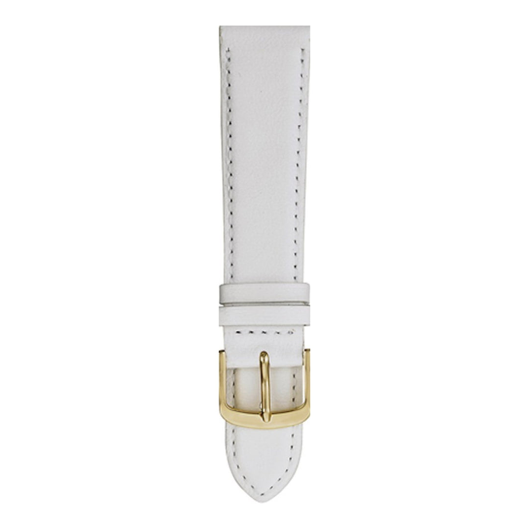 Padded and Stitched Leather lined with soft genuine nubuck leather Watch Strap image