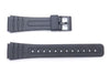 Genuine Casio Black Resin 22/18mm Watch Band- 71604002