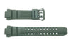 Genuine Casio Green Resin Military G-Shock 26/14mm Watch Band