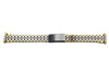 Hadley Roma Ladies Dual Tone Watch Bracelet Size 12-15mm