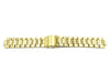 Genuine Seiko Mens Solar Gold Tone 20mm Watch Bracelet image