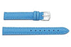 Hadley Roma Java Lizard Grain Light Blue Textured Leather Watch Strap