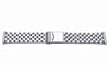 Hadley Roma Stainless Steel Sport Link Design Watch Band
