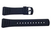 Genuine Casio Black Resin Watch Strap - 10169264