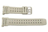 Genuine Casio Gray Resin Dual Illuminator 19mm Watch Band - 10237944
