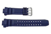 Genuine Casio Blue Resin G-Shock Series Watch Band - 10370809