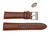 Fossil Brown Smooth Leather 22mm Watch Band