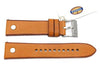 Fossil Light Brown Genuine Leather 22mm Watch Band
