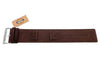 Fossil Brown Smooth Genuine Heirloom Leather 22mm Wide Watch Cuffband
