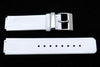 Kenneth Cole Genuine White Pigskin Leather Square Tip 19mm Watch Strap