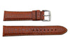 Hadley Roma Tan Genuine Matte Alligator Leather Watch Strap