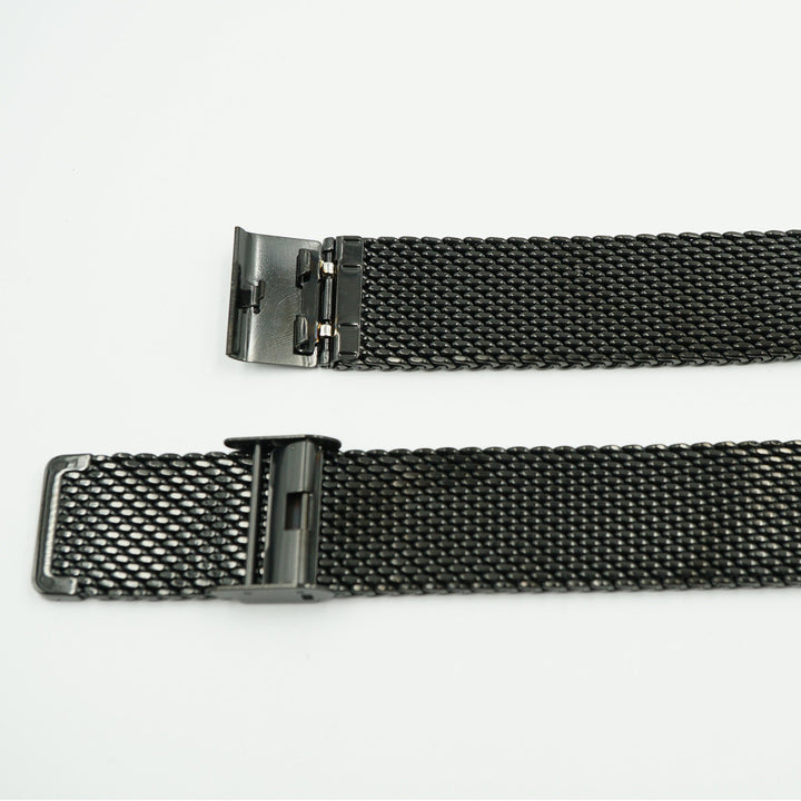 Milanese Mesh Black PVD Watch Band image
