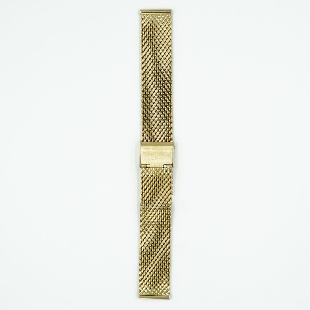 Milanese Gold Tone Mesh Watch Band image