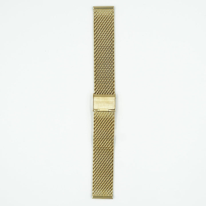 Milanese Gold Tone Mesh Watch Band image