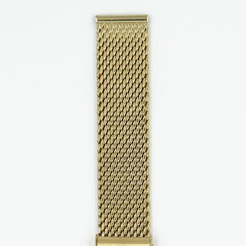 Milanese Gold Tone Mesh Watch Band image