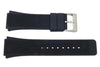 Kenneth Cole Black Polyurethane 29/22mm Watch Band