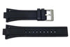 Kenneth Cole Black Polyurethane 28/12mm Watch Band