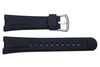 Genuine Casio Black Resin 31.5/20mm Watch Strap - 10447496