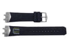 Genuine Citizen Rubber Black 24mm Watch Strap With Metal Ends