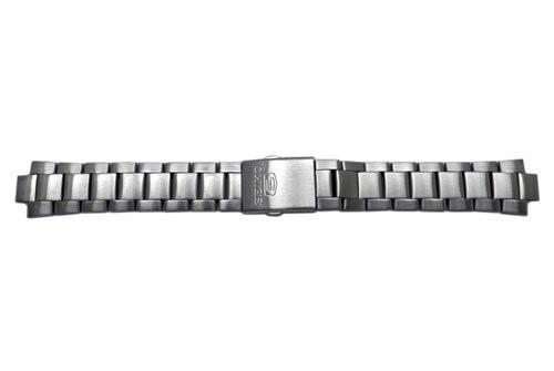 Seiko Stainless Fold Over Clasp With Push Button Watch Bracelet