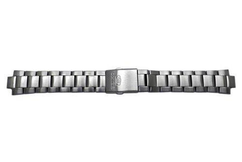 Seiko Stainless Fold Over Clasp With Push Button 21/10mm Watch Bracelet